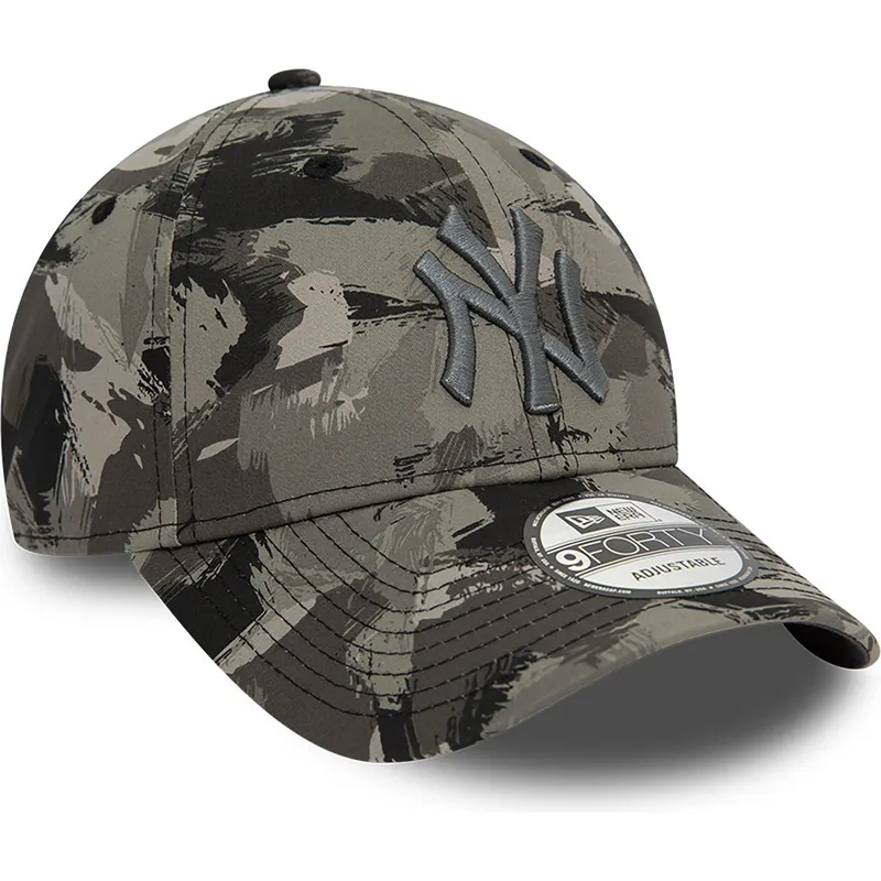 cepur-izliekta-maskesanas-regulejams-9forty-all-over-print-painted-no-new-york-yankees-mlb-no-new-era