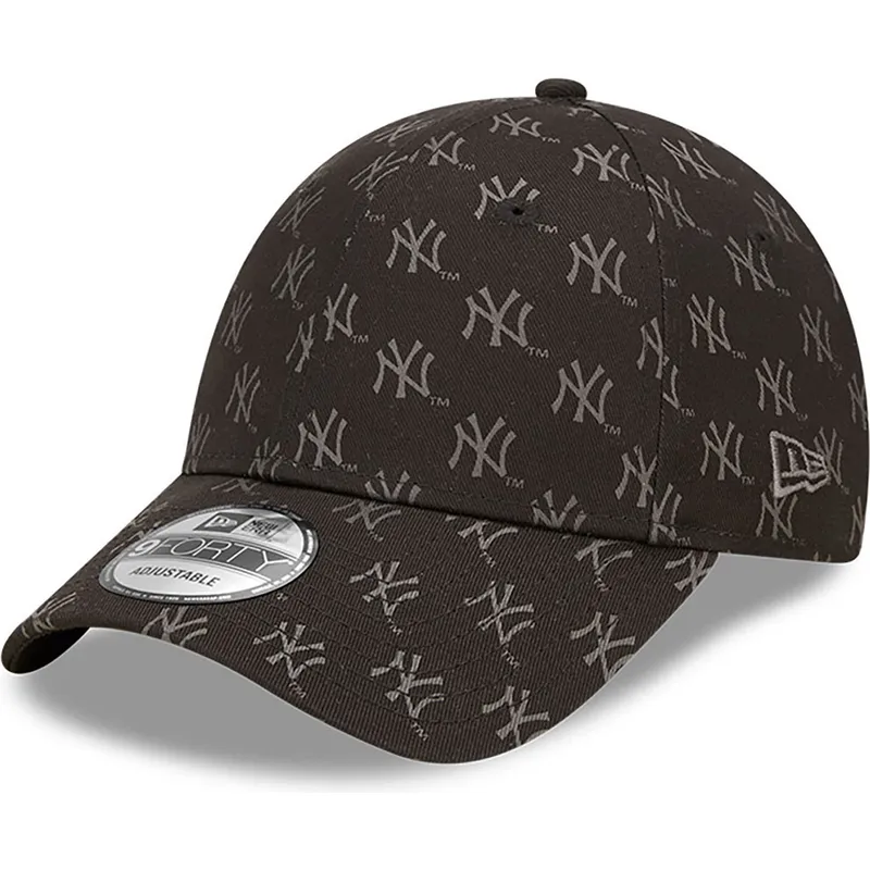 cepur-izliekta-melns-regulejams-9forty-monogram-no-new-york-yankees-mlb-no-new-era