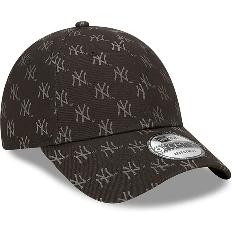 cepur-izliekta-melns-regulejams-9forty-monogram-no-new-york-yankees-mlb-no-new-era