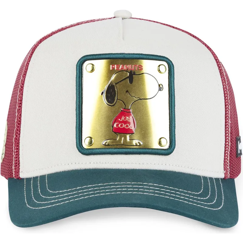 cepur-izliekta-truckeris-daudzkrasains-snapback-joe-cool-joe2-snoopy-zemesrieksti-no-capslab