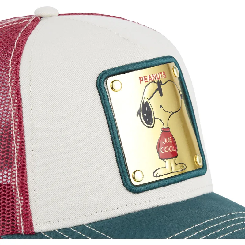 cepur-izliekta-truckeris-daudzkrasains-snapback-joe-cool-joe2-snoopy-zemesrieksti-no-capslab