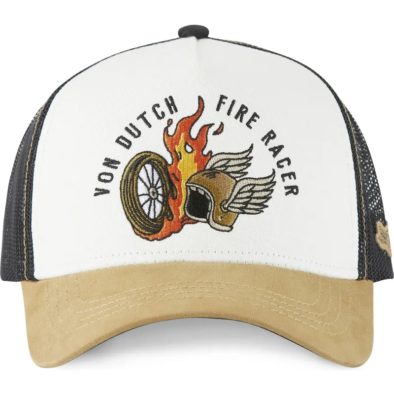 cepur-izliekta-truckeris-daudzkrasains-snapback-fire-racer-fir-no-von-dutch