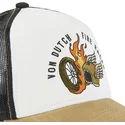 cepur-izliekta-truckeris-daudzkrasains-snapback-fire-racer-fir-no-von-dutch