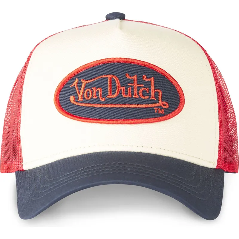 trucker-cap-beige-rot-und-marineblau-cla5-von-von-dutch