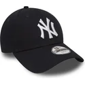 cap-izliekta-navy-blue-adjustable-strap-berniem-9forty-essential-no-new-york-yankees-mlb-no-new-era
