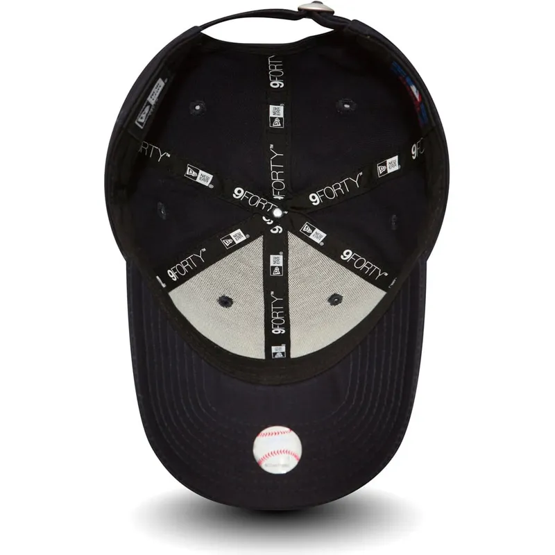 cepur-izliekta-tumsi-zils-regulejama-lente-berniem-9forty-essential-no-new-york-yankees-mlb-no-new-era