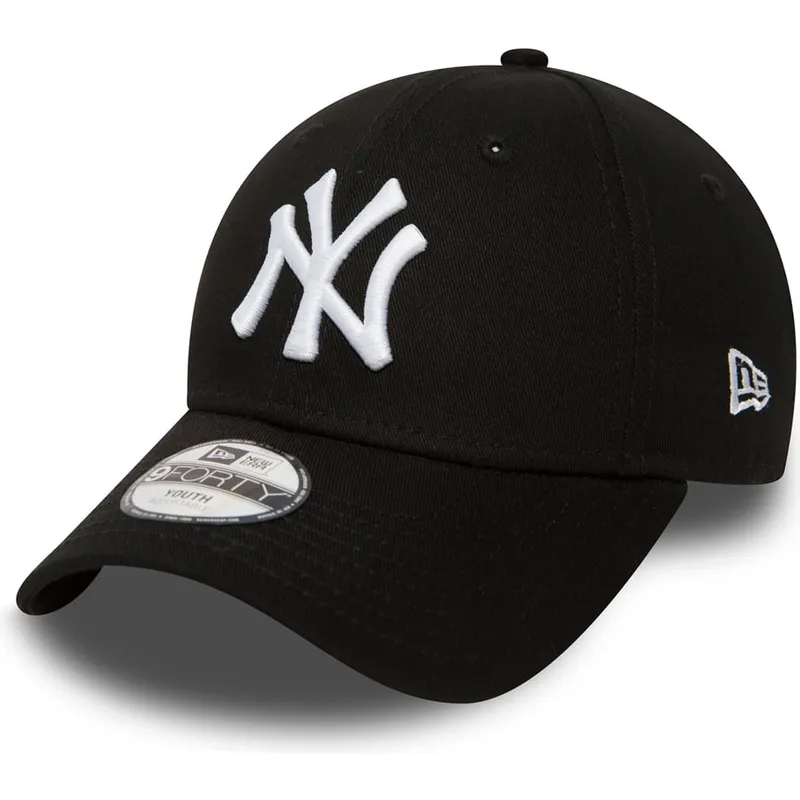 cepur-izliekta-melns-regulejama-lente-berniem-9forty-essential-no-new-york-yankees-mlb-no-new-era