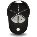 schwarze-gebogene-verstellbare-kinderkappe-9forty-essential-von-new-york-yankees-mlb-von-new-era