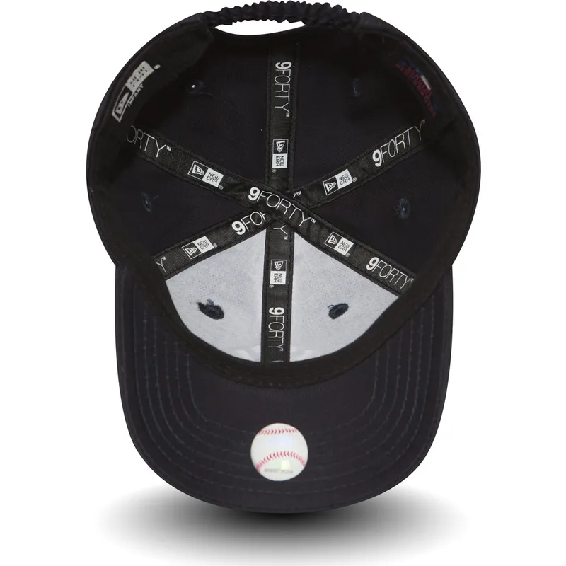 cepur-izliekta-zils-regulejama-lente-berniem-9forty-essential-no-new-york-yankees-mlb-no-new-era