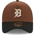 cepur-izliekta-bruns-snapback-9forty-a-frame-harvest-no-detroit-tigers-mlb-no-new-era