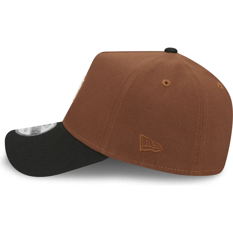 cepur-izliekta-bruns-snapback-9forty-a-frame-harvest-no-detroit-tigers-mlb-no-new-era