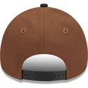 cepur-izliekta-bruns-snapback-9forty-a-frame-harvest-no-detroit-tigers-mlb-no-new-era