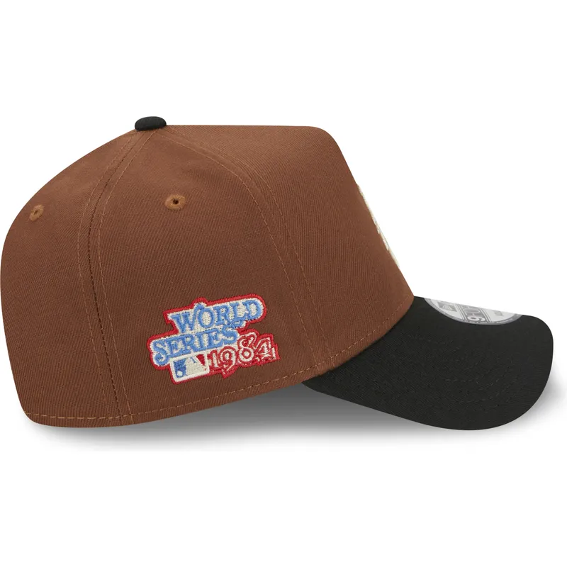 cepur-izliekta-bruns-snapback-9forty-a-frame-harvest-no-detroit-tigers-mlb-no-new-era
