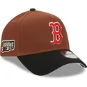 cap-izliekta-brown-snapback-9forty-a-frame-harvest-no-boston-red-sox-mlb-no-new-era