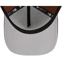 cepur-izliekta-bruns-snapback-9forty-a-frame-harvest-no-boston-red-sox-mlb-no-new-era
