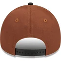 cepur-izliekta-bruns-snapback-9forty-a-frame-harvest-no-boston-red-sox-mlb-no-new-era