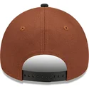 new-era-new-york-yankees-mlb-9forty-a-frame-harvest-snapback-kappe-in-braun-und-schwarz