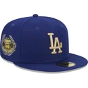 cepur-plakana-zils-pieguloss-59fifty-laurel-sidepatch-no-los-angeles-dodgers-mlb-no-new-era