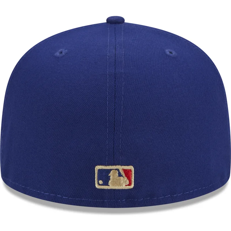 cepur-plakana-zils-pieguloss-59fifty-laurel-sidepatch-no-los-angeles-dodgers-mlb-no-new-era