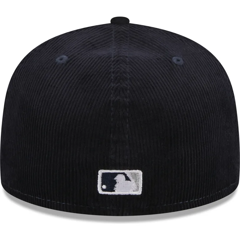 cepur-plakana-tumsi-zils-pieguloss-59fifty-throwback-cord-no-new-york-yankees-mlb-no-new-era