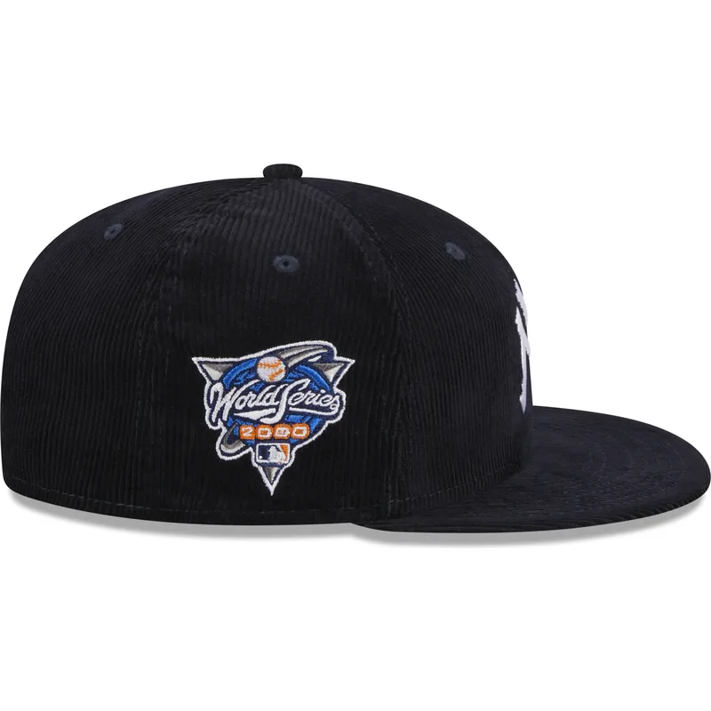cepur-plakana-tumsi-zils-pieguloss-59fifty-throwback-cord-no-new-york-yankees-mlb-no-new-era