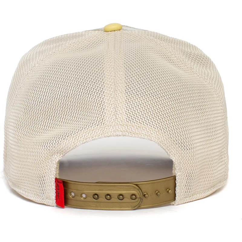 cepur-izliekta-truckeris-balts-snapback-high-horse-altus-equo-carousel-the-farm-no-goorin-bros