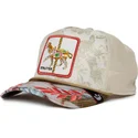 trucker-cap-beige-und-mehrfarbig-leopard-strutter-quid-glorier-carousel-the-farm-von-goorin-bros