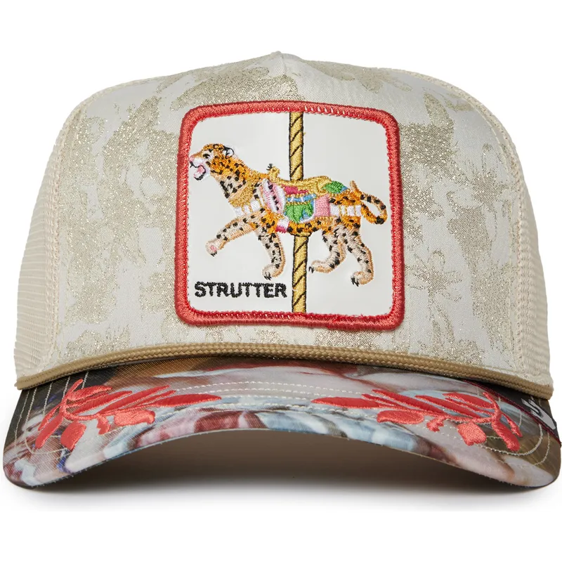 cepur-izliekta-truckeris-bess-snapback-multicolor-strutter-quid-glorier-carousel-the-farm-no-goorin-bros