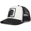 cepur-izliekta-truckeris-melns-snapback-the-panther-the-farm-no-goorin-bros