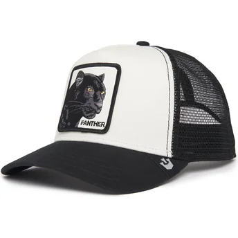 cepur-izliekta-truckeris-melns-snapback-the-panther-the-farm-no-goorin-bros