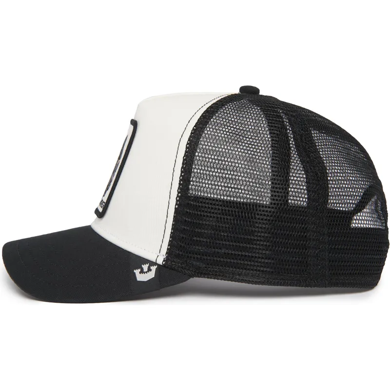 cepur-izliekta-truckeris-melns-snapback-the-panther-the-farm-no-goorin-bros