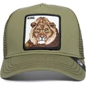 grune-trucker-kappe-lowe-the-king-lion-the-farm-von-goorin-bros
