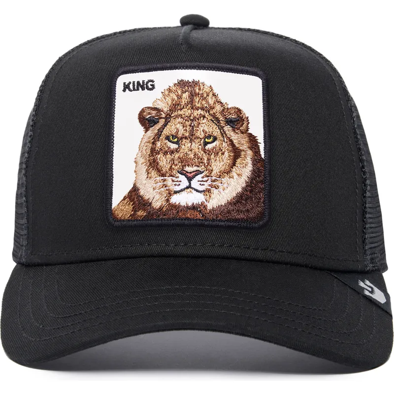 cepur-izliekta-truckeris-melns-snapback-the-king-lion-the-farm-no-goorin-bros cepur-izliekta-truckeris-melns-snapback-the-king-lion-the-farm-no-goorin-bros