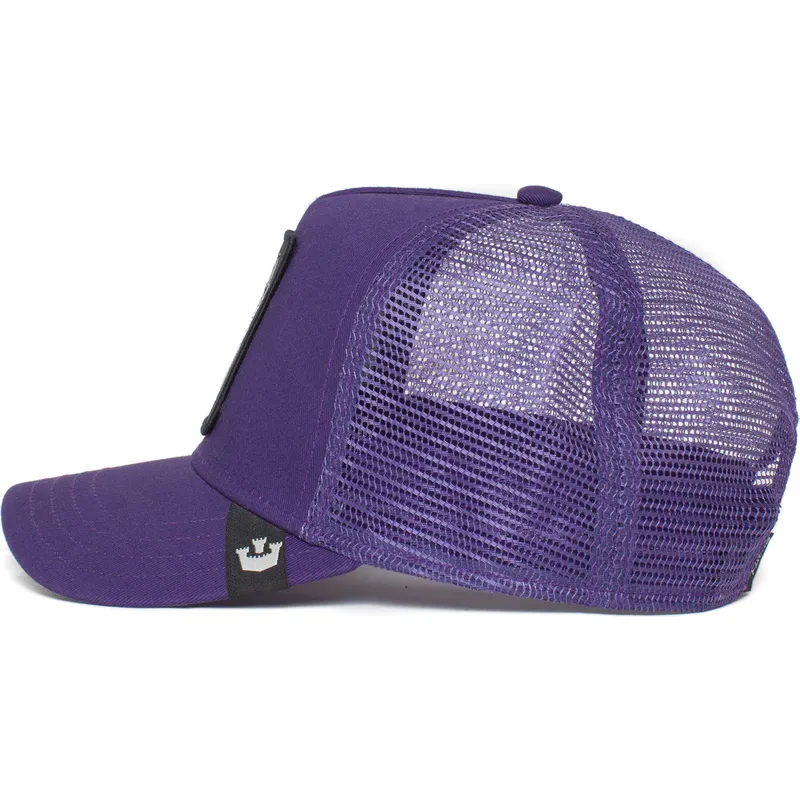 cepur-izliekta-truckeris-violets-snapback-the-lone-wolf-the-farm-no-goorin-bros