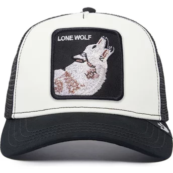 Goorin Bros. The Lone Wolf The Farm White and Black Trucker Hat