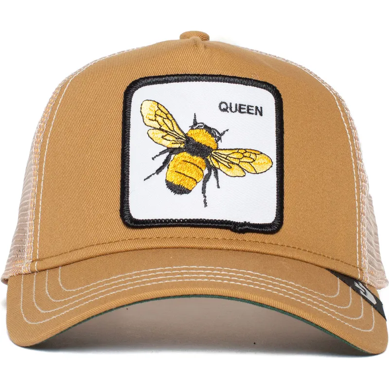 cepur-izliekta-truckeris-bruns-snapback-the-queen-bee-the-farm-no-goorin-bros