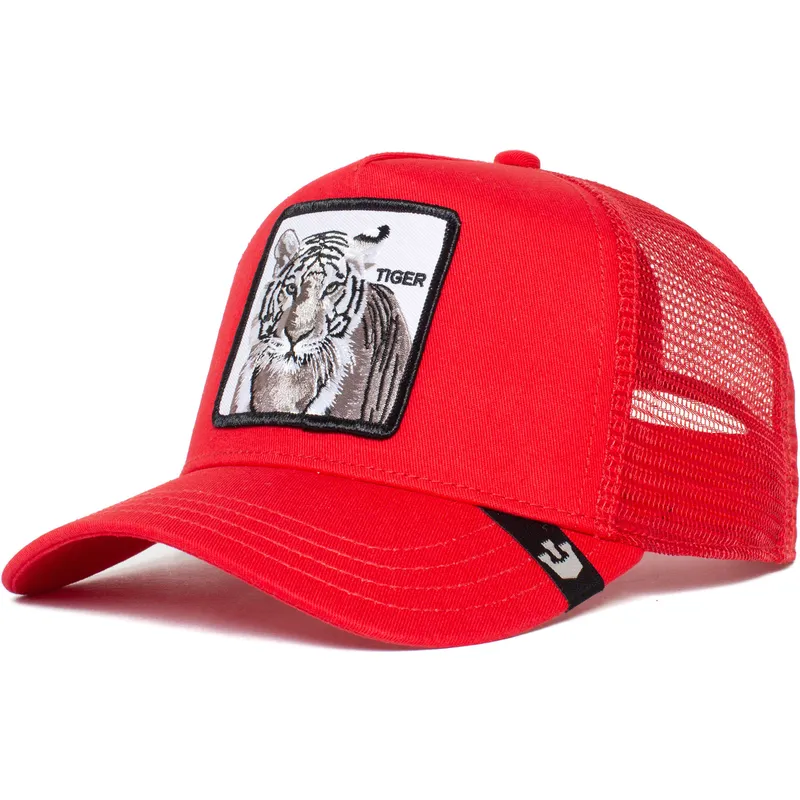 cepur-izliekta-truckeris-sarkans-snapback-the-white-tiger-the-farm-no-goorin-bros cepur-izliekta-truckeris-sarkans-snapback-the-white-tiger-the-farm-no-goorin-bros