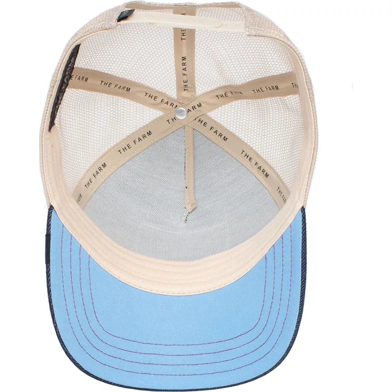 cepur-izliekta-truckeris-tumsi-zils-snapback-the-nuts-squirrel-the-farm-no-goorin-bros