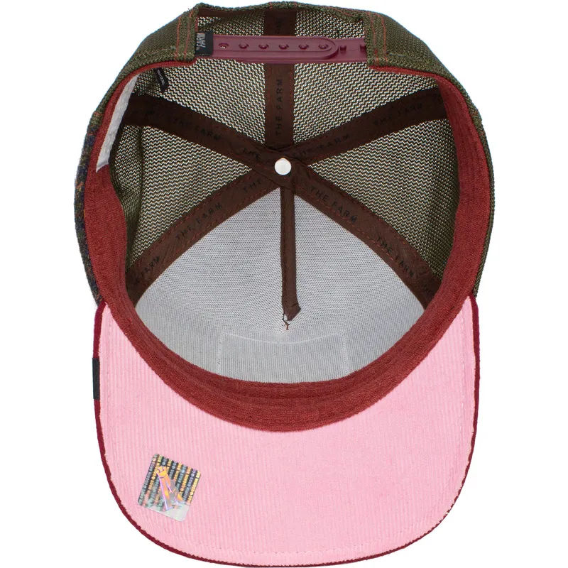 czapka-trucker-multicolor-kot-freshman-fifteen-ass-play-the-farm-goorin-bros