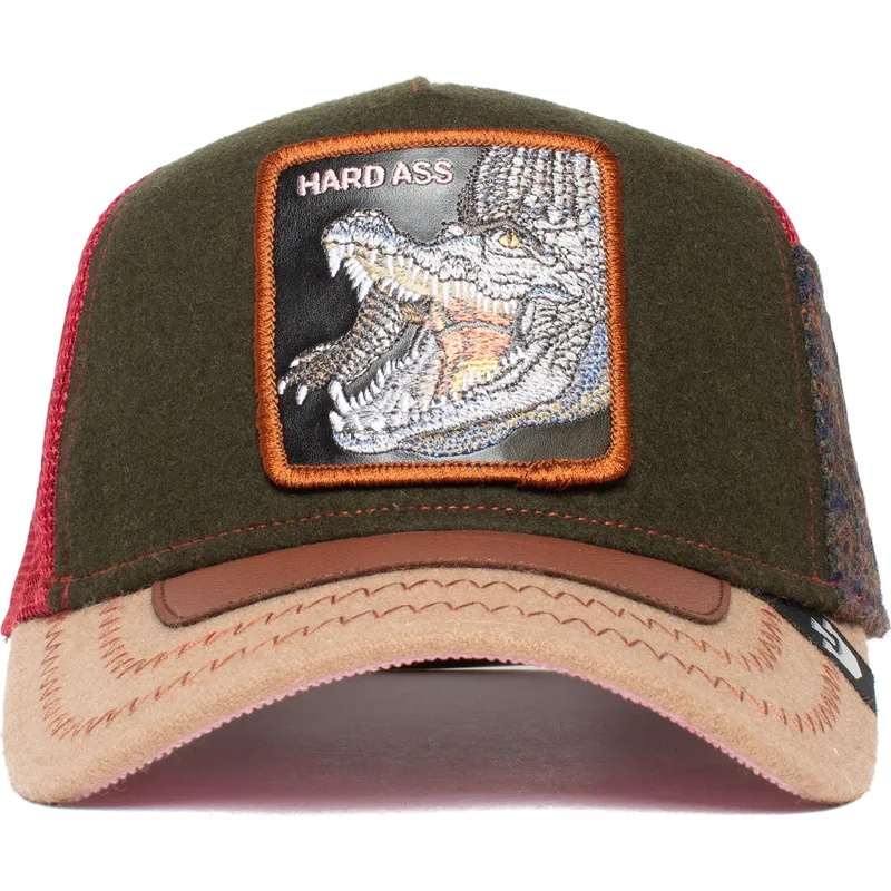 cepur-izliekta-truckeris-zals-snapback-trunchbull-ass-play-the-farm-no-goorin-bros