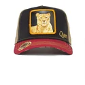 cepur-izliekta-truckeris-melns-snapback-queen-carte-blanche-casino-the-farm-no-goorin-bros