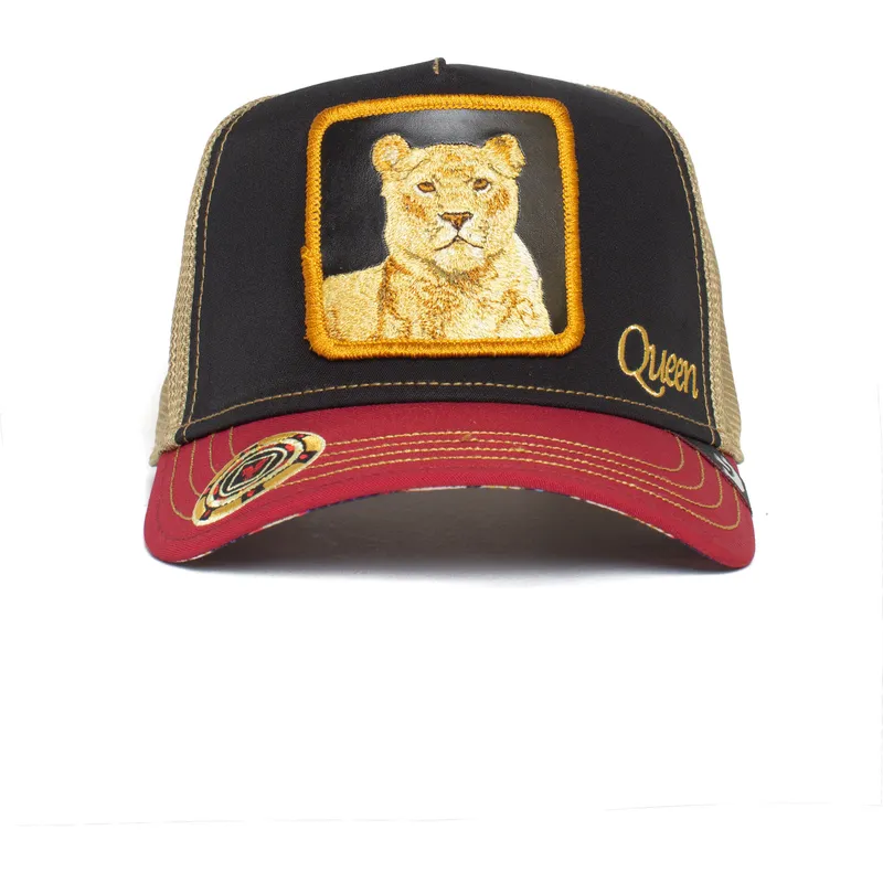 cepur-izliekta-truckeris-melns-snapback-queen-carte-blanche-casino-the-farm-no-goorin-bros