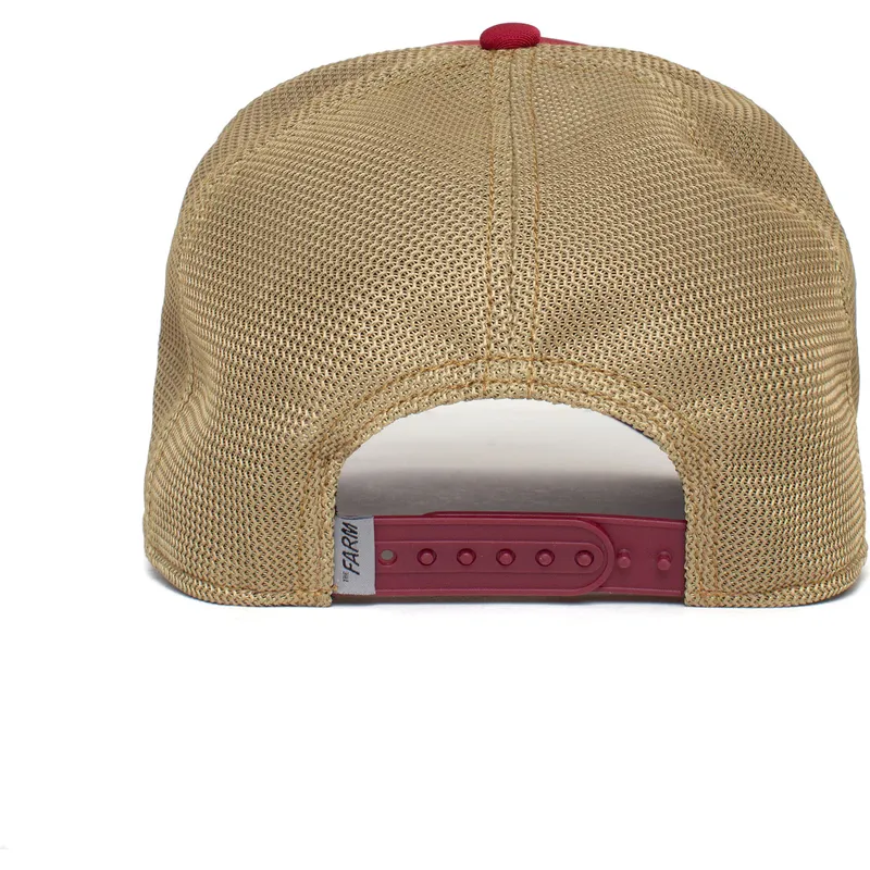 cepur-izliekta-truckeris-sarkans-snapback-jack-jacked-casino-the-farm-no-goorin-bros