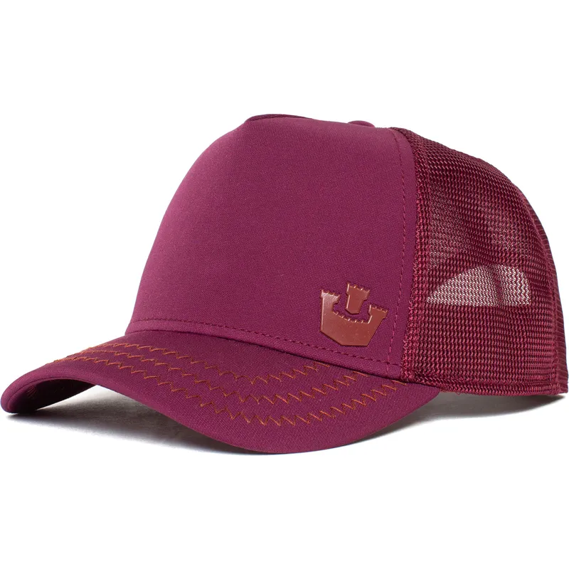 cepur-izliekta-truckeris-sarkans-snapback-gateway-the-farm-no-goorin-bros