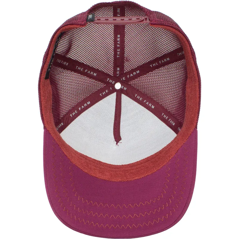 cepur-izliekta-truckeris-sarkans-snapback-gateway-the-farm-no-goorin-bros