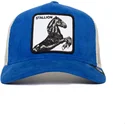 gorra-trucker-azul-y-blanca-caballo-sly-stallione-corduroy-the-farm-de-goorin-bros