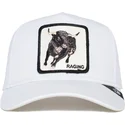 cepur-izliekta-truckeris-balts-snapback-raging-platinum-rage-the-farm-no-goorin-bros