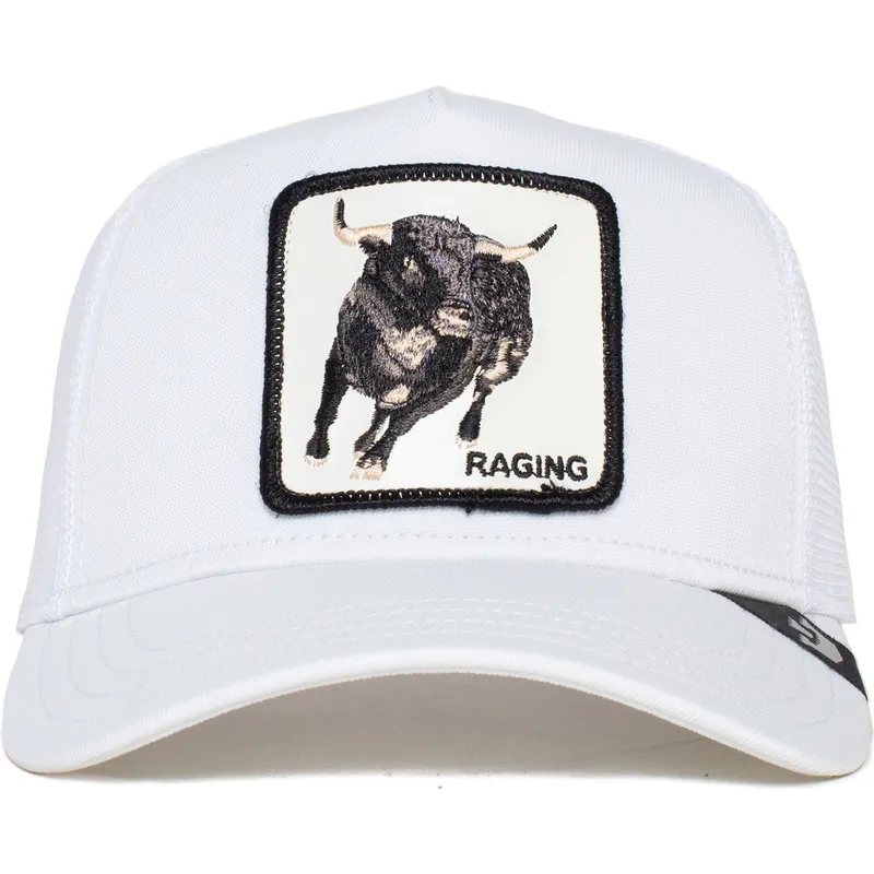 cepur-izliekta-truckeris-balts-snapback-raging-platinum-rage-the-farm-no-goorin-bros