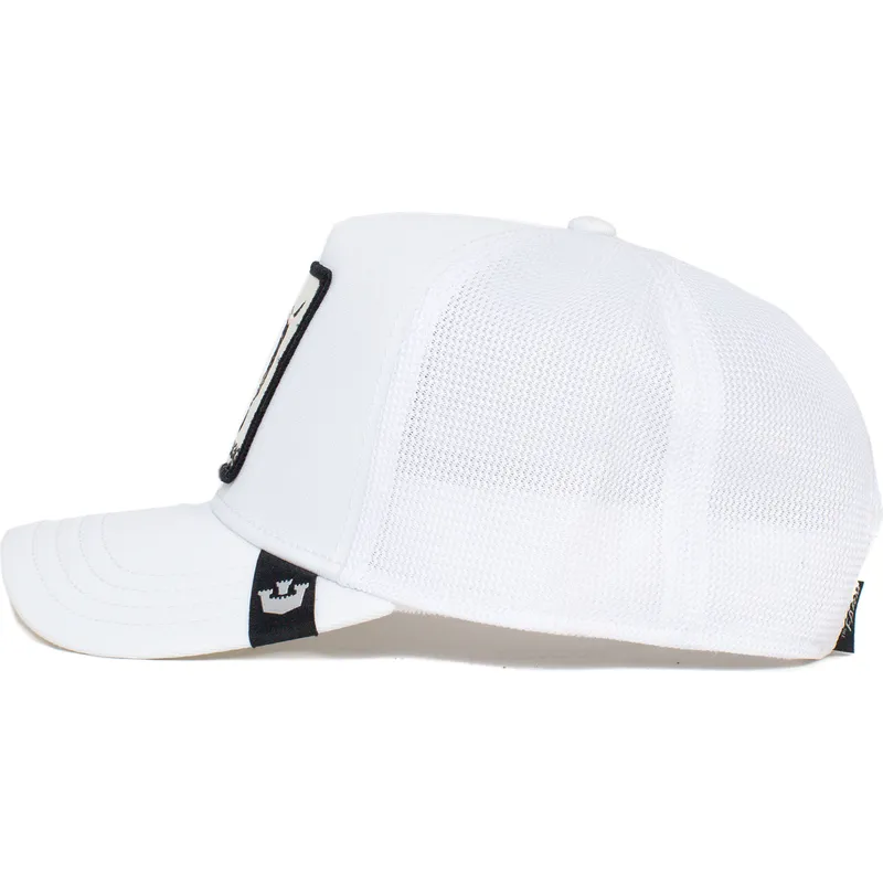 cepur-izliekta-truckeris-balts-snapback-raging-platinum-rage-the-farm-no-goorin-bros