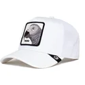 biala-czapka-trucker-z-papuga-platinum-word-the-farm-od-goorin-bros